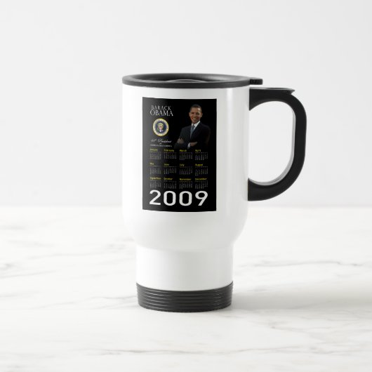 Obama-Einweihungpromo-Tasse Reisebecher (Rechts)