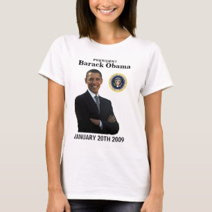 Obama-Einweihungs-Damen Lang-Hülse T-Shirt