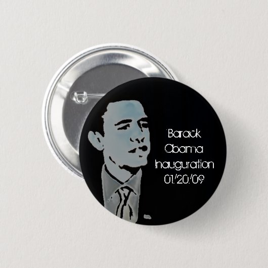 Obama-Einweihungs-Knopf Button (Vorne & Hinten)