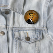 Obama-Einweihungs-Knopf Button (Beispiel)