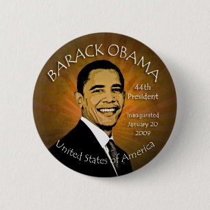 Obama-Einweihungs-Knopf Button
