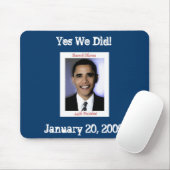 Obama-Einweihungs-Mausunterlage Mousepad (Mit Mouse)