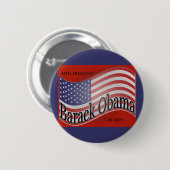 Obama-Einweihungs-sammelbares Button (Vorne & Hinten)