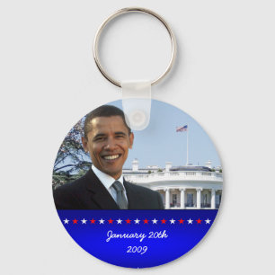 Obama-Einweihungs-Schlüsselring 2009 Schlüsselanhänger