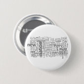 Obama-Einweihungs-Sprache-Knopf Button (Vorne & Hinten)