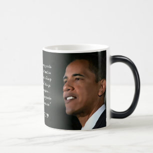 Obama-Einweihungs-Tasse Verwandlungstasse