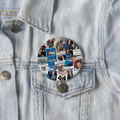 Obama-Einweihungs-Zeitungs-Knopf Button (Beispiel)