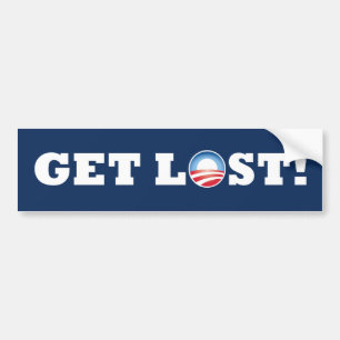 Obama erhalten verloren! Autoaufkleber