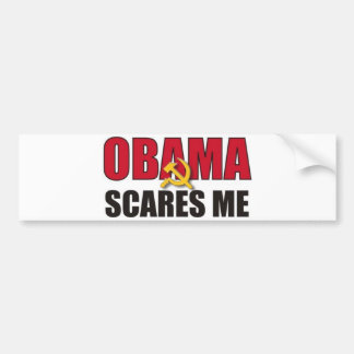 Obama erschrickt mich autoaufkleber