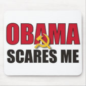 Obama erschrickt mich mousepad (Vorne)