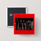 Obama-Erste Debatte Button (Vorne & Hinten)