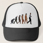 Obama-Evolution Truckerkappe (Vorderseite)