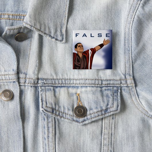 Obama falsch button (Beispiel)