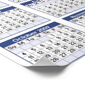 OBAMA FAMILY CALENDAR POSTER (Ecke)