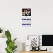 OBAMA FAMILY CALENDAR POSTER (Heimbüro)