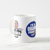 Obama-Fan-Tasse Kaffeetasse (Vorderseite Links)