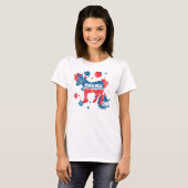 Obama-Farbe T-Shirt (Vorne ganz)