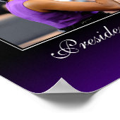 Obama Faust Bump Poster (Ecke)