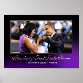 Obama Faust Bump Poster