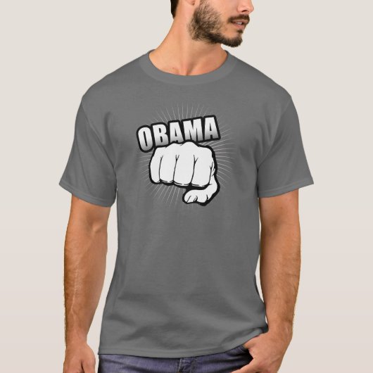 OBAMA-FAUST-PUMPE T - Shirt (Vorderseite)