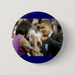 Obama-Faust-Pumpen-Knopf Button