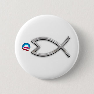 Obama-Fische Button