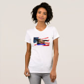 Obama-Flagge und Eagle T-Shirt (Vorne ganz)