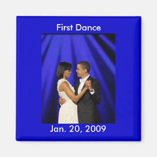 Obama formal, erster Tanz, am 20. Januar 2009 Magnet