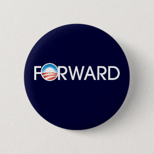Obama Forward Logo Button