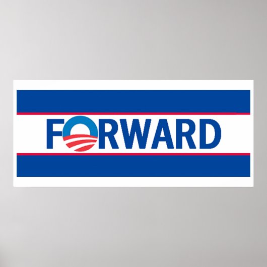 Obama FORWARD Poster (Vorne)