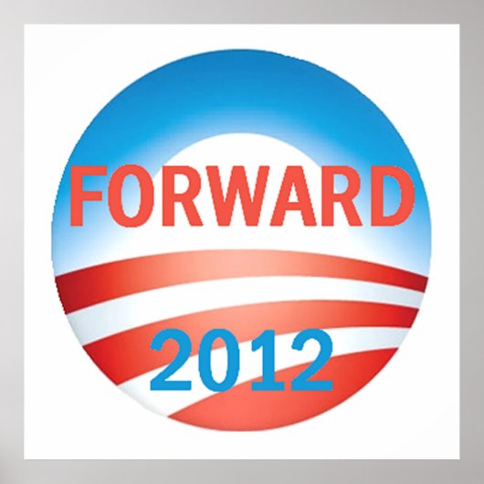 Obama FORWARD Poster (Vorne)