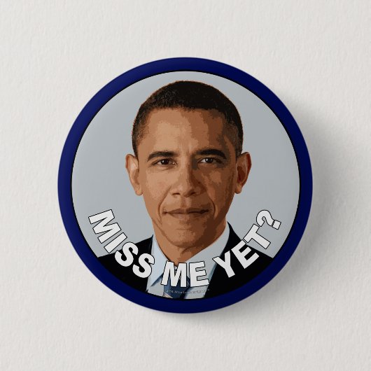 Obama: Fräulein Me Yet? Button (Vorderseite)