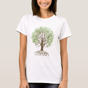 Obama-Friedensbaum T-Shirt