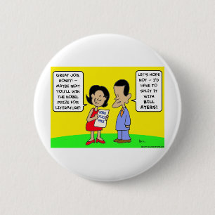 Obama-Friedensnobelpreisrechnung ayers Button