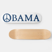Obama-Friedenssymbol Skateboard (Horizontal)