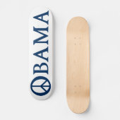 Obama-Friedenssymbol Skateboard (Vorderseite)