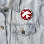 Obama-Friedenstauben-Knopf Button (Beispiel)