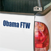Obama FTW Autoaufkleber (Auf Lkw)