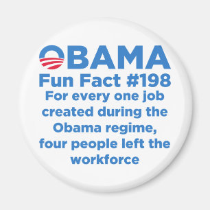 Obama-Fun-Fakten Magnet