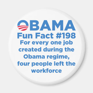 Obama-Fun-Fakten Magnet