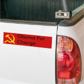 Obama für Änderung Autoaufkleber (Auf Lkw)