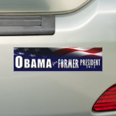 Obama für ehemaligen Präsidenten 2012 Autoaufkleber (Auf Auto)