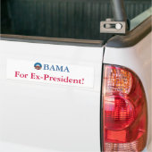 Obama für Ex-Präsidenten! Autoaufkleber (Auf Lkw)