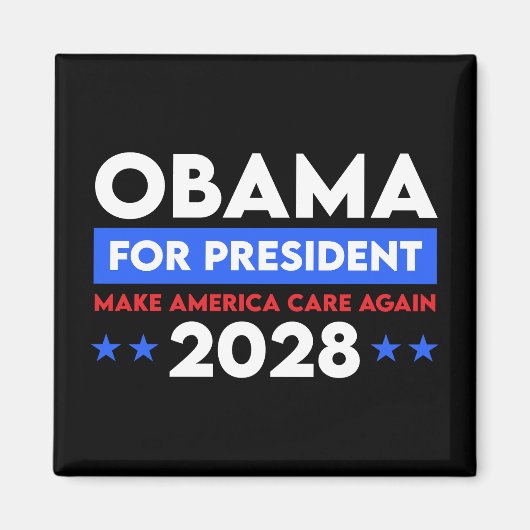 Obama für Präsident 2028 macht Amerika wieder wich Magnet (Vorne)