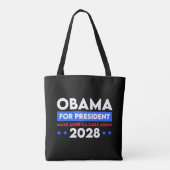 Obama für Präsident 2028 macht Amerika wieder wich Tasche (Rückseite)