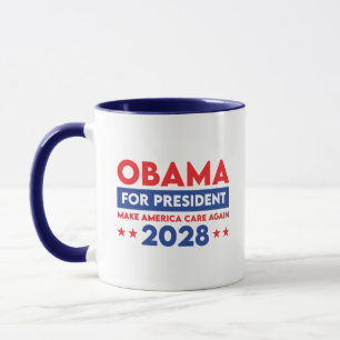 Obama für Präsident 2028 macht Amerika wieder wich Tasse