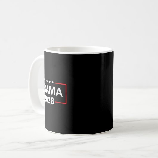Obama für Präsident 2028 Obama 2028 0 Kaffeetasse (Vorderseite Links)