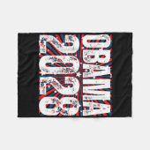 Obama für Präsident 2028 Obama 2028 _4 Fleecedecke (Vorderseite (Horizontal))