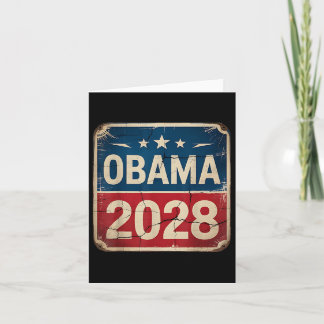 Obama für Präsident 2028 Obama 2028 _76 Karte
