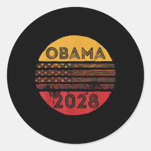 Obama für Präsident 2028 Obama 2028 7 Runder Aufkleber